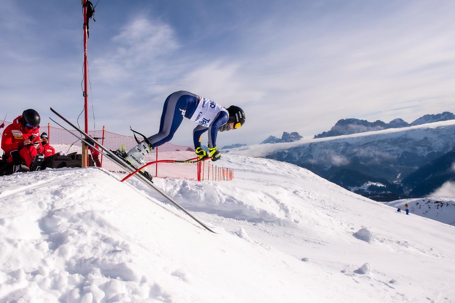 The La VolatA slope ready for its debut in the Fis Alpine Ski World Cup