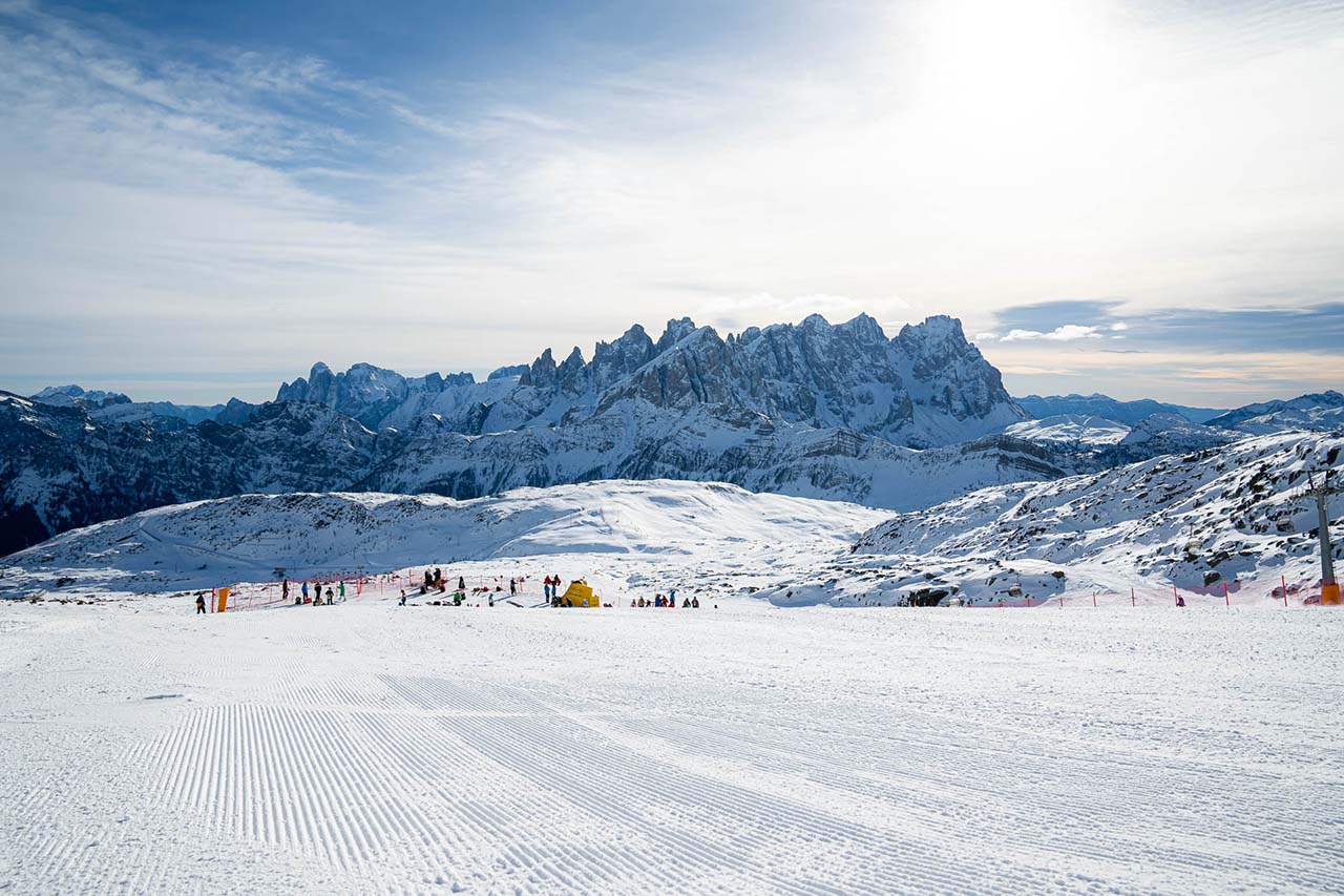 Traffic restrictions at Passo San Pellegrino